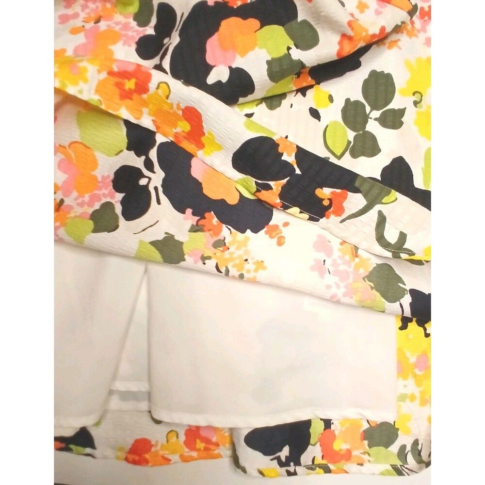Banana Republic Sz 4 Floral Maxi Dress Sleeveless Pink Green Yellow EUC - Picture 7 of 12